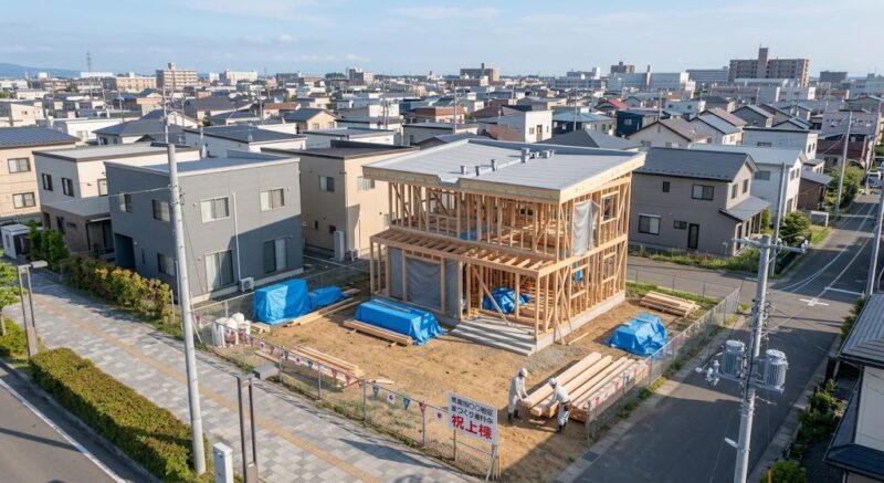 建築中（青森市）サンクリエイト